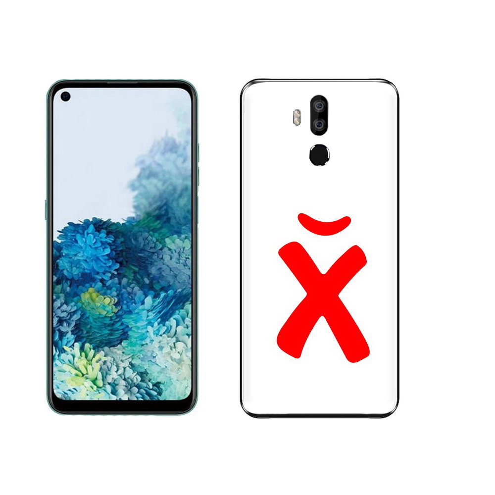 

Чехол MyPads Tocco для Oukitel K9 абстракция буква х, Прозрачный, Tocco