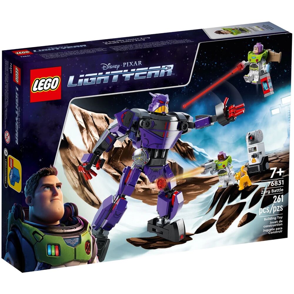 Конструктор LEGO Super Heroes Битва с Зургом 76831 конструктор lego brickheadz базз лайтер 40552