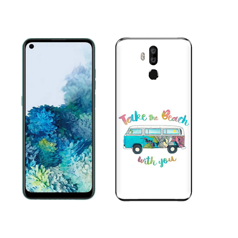 

Чехол MyPads Tocco для Oukitel K9 Хиппи автобус, Прозрачный, Tocco