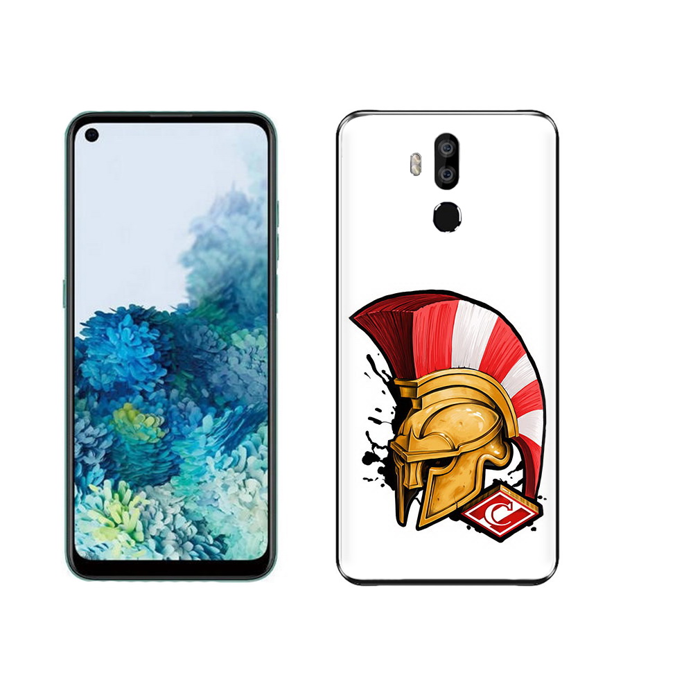 

Чехол MyPads Tocco для Oukitel K9 ФК спартак шлем, Прозрачный, Tocco