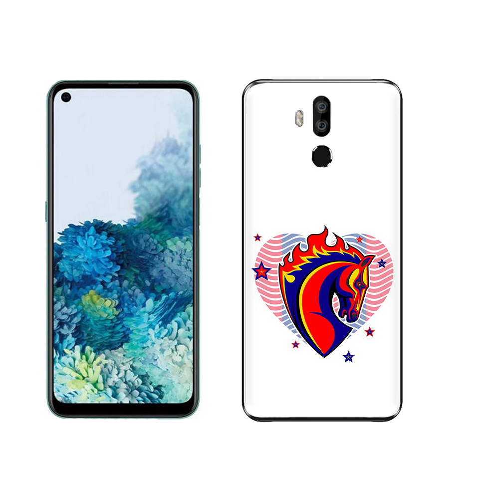 

Чехол MyPads Tocco для Oukitel K9 ФК ЦСЛ Лошадь, Прозрачный, Tocco