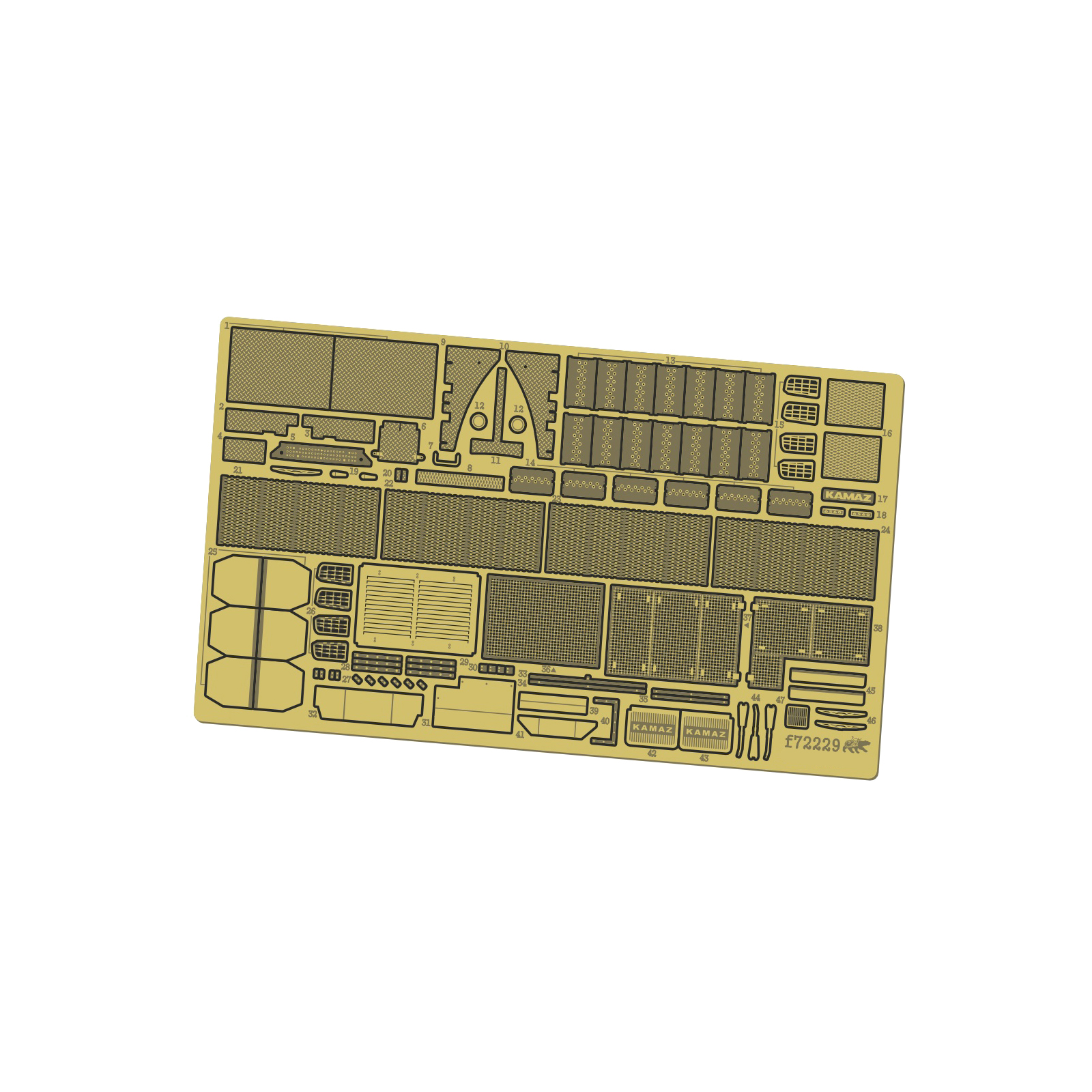 

Набор деталировки SG Modelling для модели ЗРПК 9к6 f72229