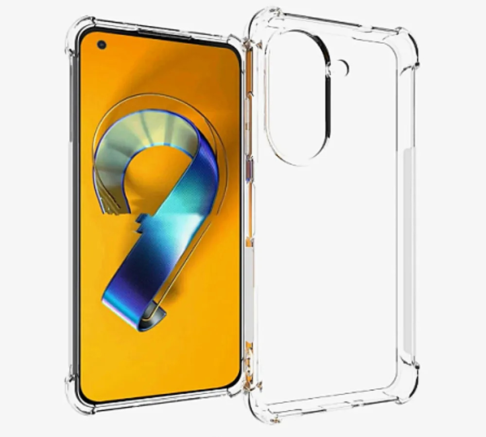 Чехол прозрачный с защитой углов на ASUS Zenfone 9