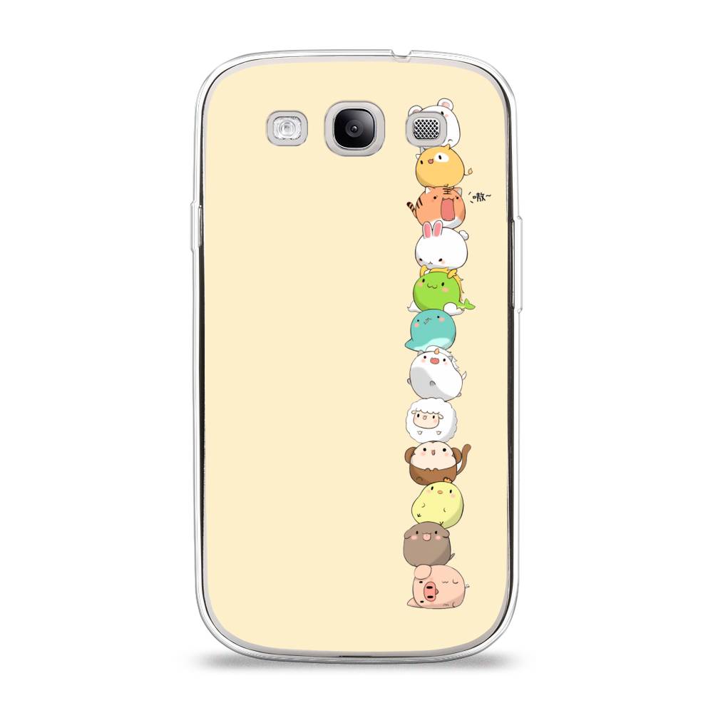 

Чехол Awog на Samsung Galaxy S3 / Самсунг S3 "Питомцы Чиби", Желтый, 23750-2