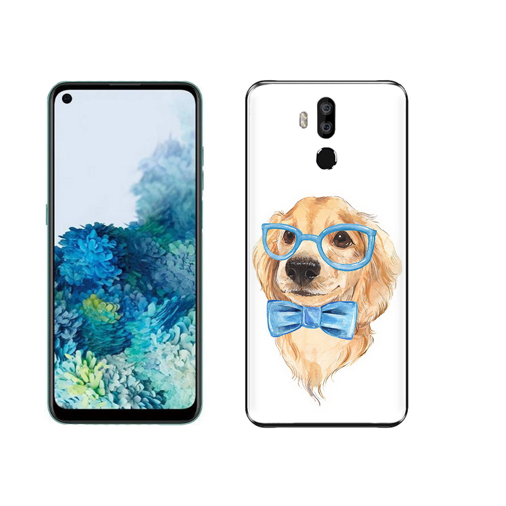 

Чехол MyPads Tocco для Oukitel K9 Собака интеллигент, Прозрачный, Tocco