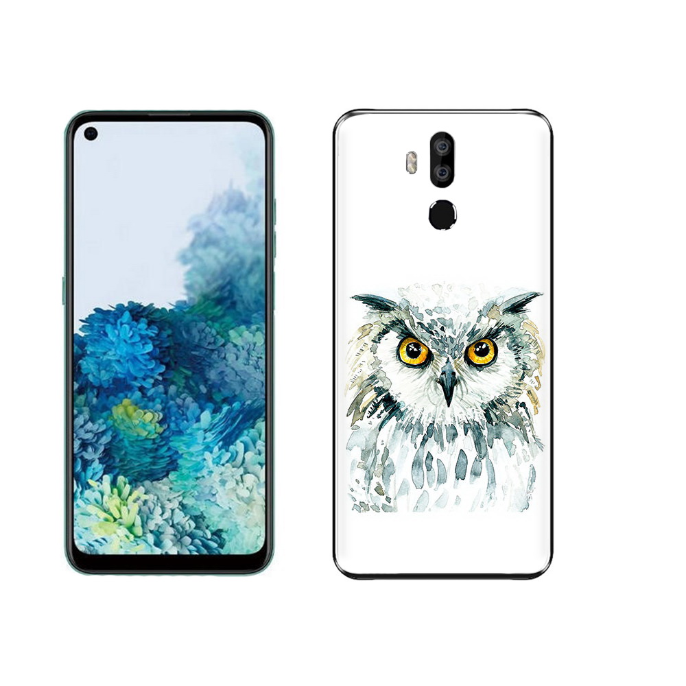 

Чехол MyPads Tocco для Oukitel K9 Серьезная сова, Прозрачный, Tocco