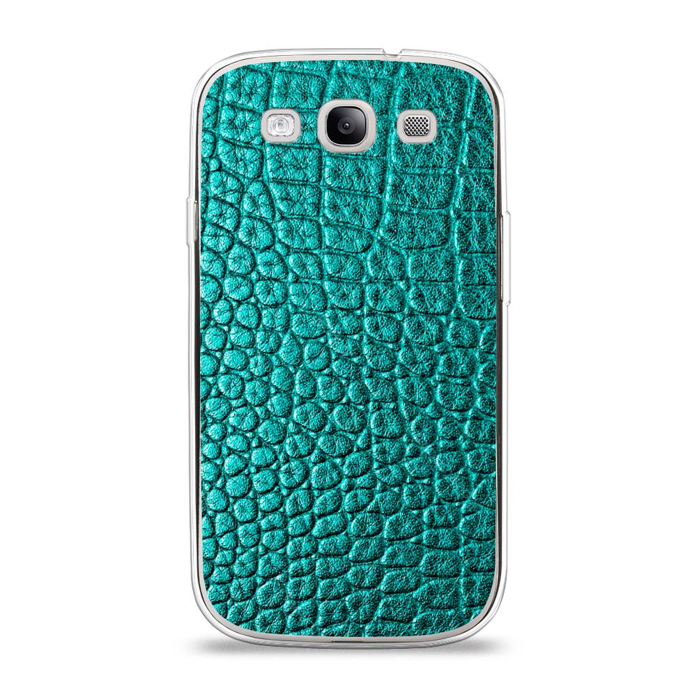

Чехол Awog на Samsung Galaxy S3 / Самсунг S3 "Бирюзовая змея", 23750-3