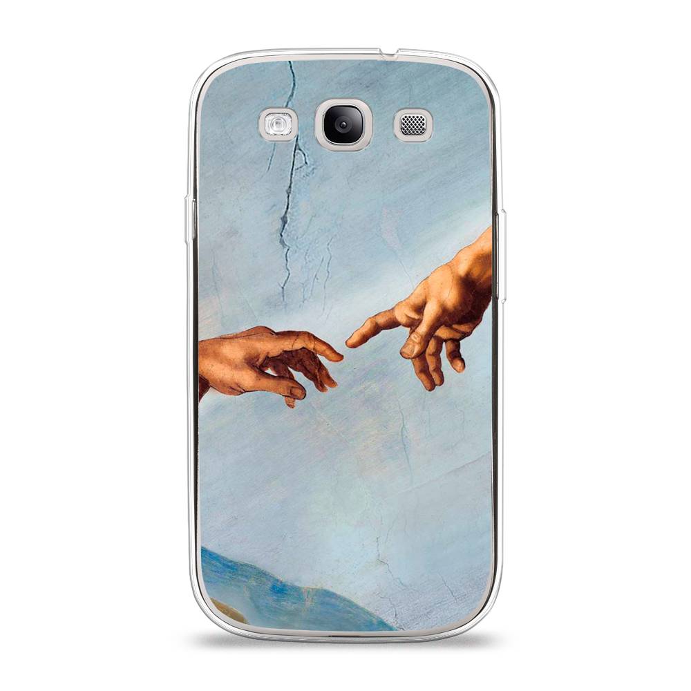 

Чехол Awog на Samsung Galaxy S3 / Самсунг S3 "Сотворение Адама", Голубой;коричневый;серый, 23750-9