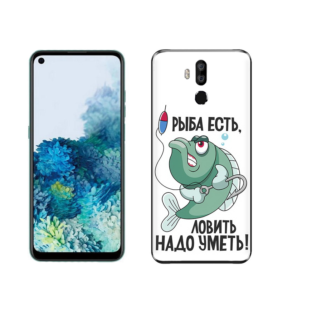 

Чехол MyPads Tocco для Oukitel K9 Рыба есть ,ловить надо уметь, Прозрачный, Tocco