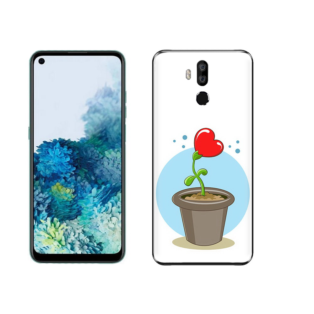 

Чехол MyPads Tocco для Oukitel K9 Растение любви 14 февраля, Прозрачный, Tocco