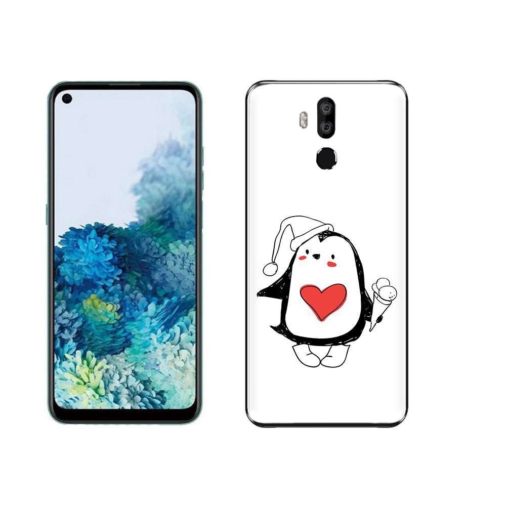 

Чехол MyPads Tocco для Oukitel K9 Пингвин с мороженым, Прозрачный, Tocco
