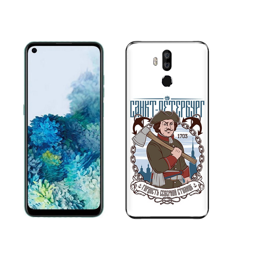 

Чехол MyPads Tocco для Oukitel K9 Петр первый, Прозрачный, Tocco