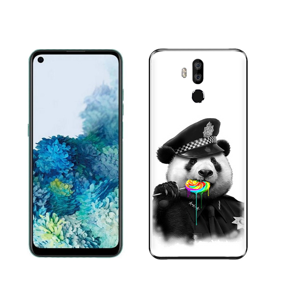 

Чехол MyPads Tocco для Oukitel K9 Панда полиция, Прозрачный, Tocco