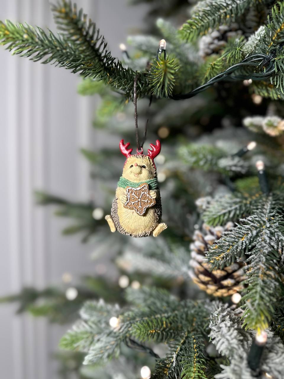 Елочная игрушка Ежик Лавка чудес Ежик 1 штука 870₽