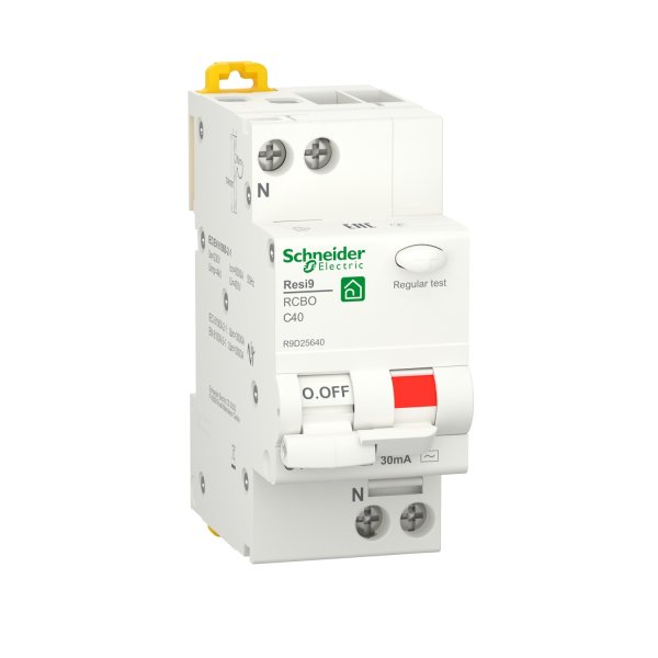 фото Автоматический выключатель дифференциального тока schneider electric, 1p+n, 40а, r9d25640