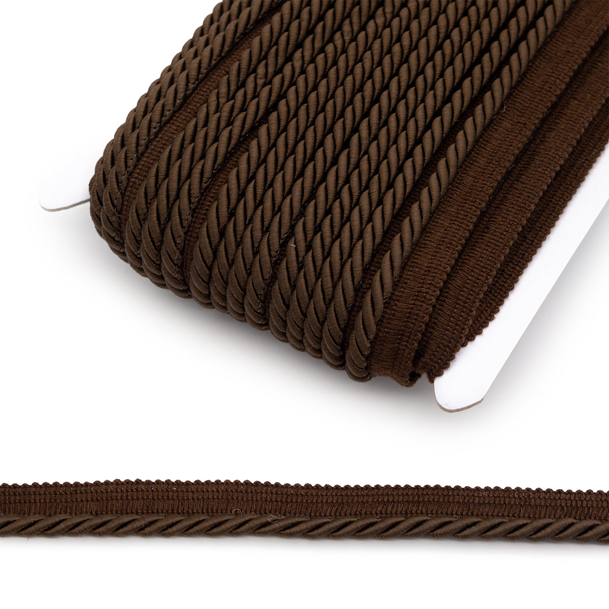 Кант витой ПРОТОС, 23-103 R, вискоза (90/35 горячий шоколад), 9 мм*25 м