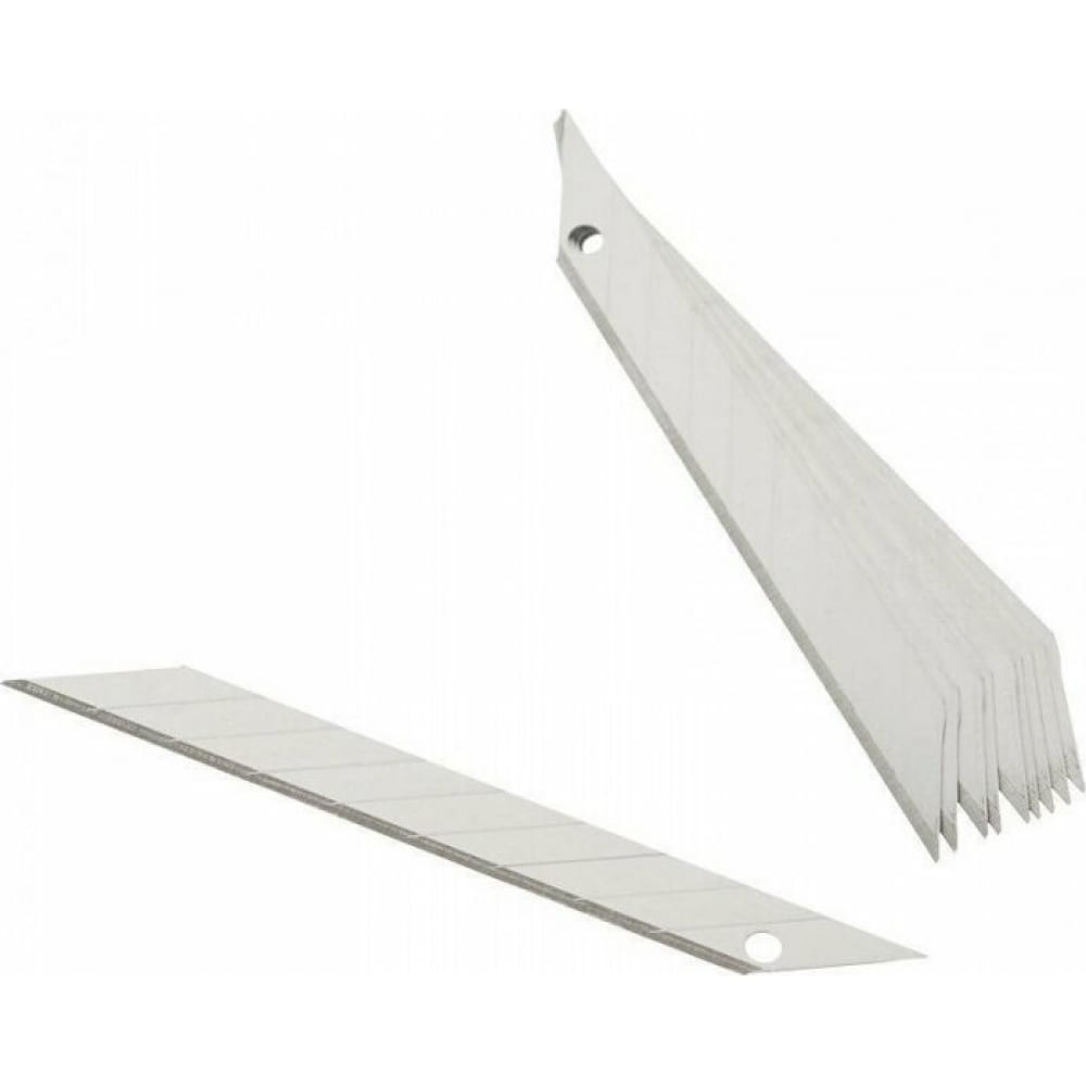 Лезвия сменные для канцелярских ножей Attache Selection Genius 9 мм сегментированные 10 шт сегментированные лезвия fit