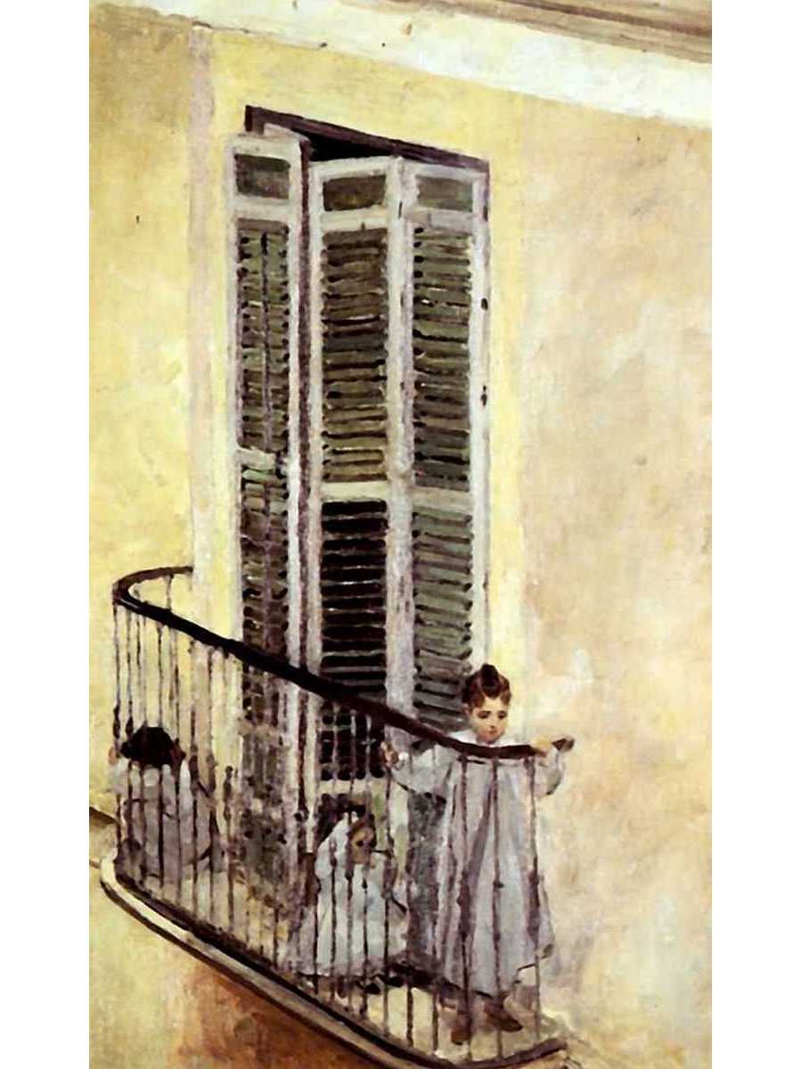 

Постер DRABS A2 Головин Александр Яковлевич Дети на балконе. Испания