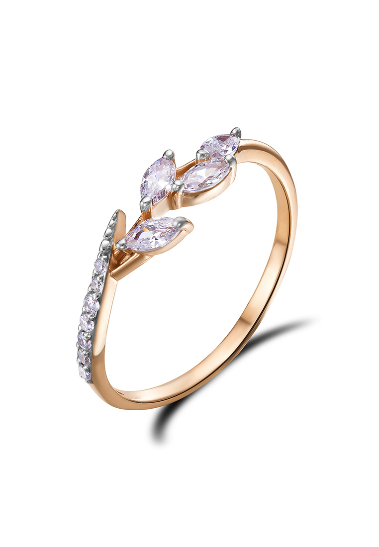 

Кольцо из золота р.  Kari Jewelry К132-2387, фианит, К132-2387