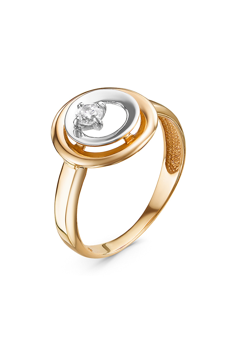 

Кольцо из желтого золота с фианитом р.  Kari Jewelry 118224, 118224