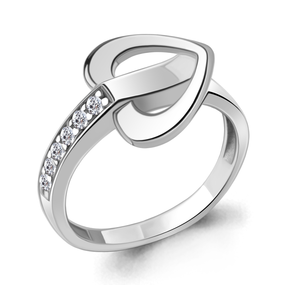 

Кольцо из серебра с фианитом Aquamarine Aquamarine 67441А_925_р р. 18,5, 67441А_925_р