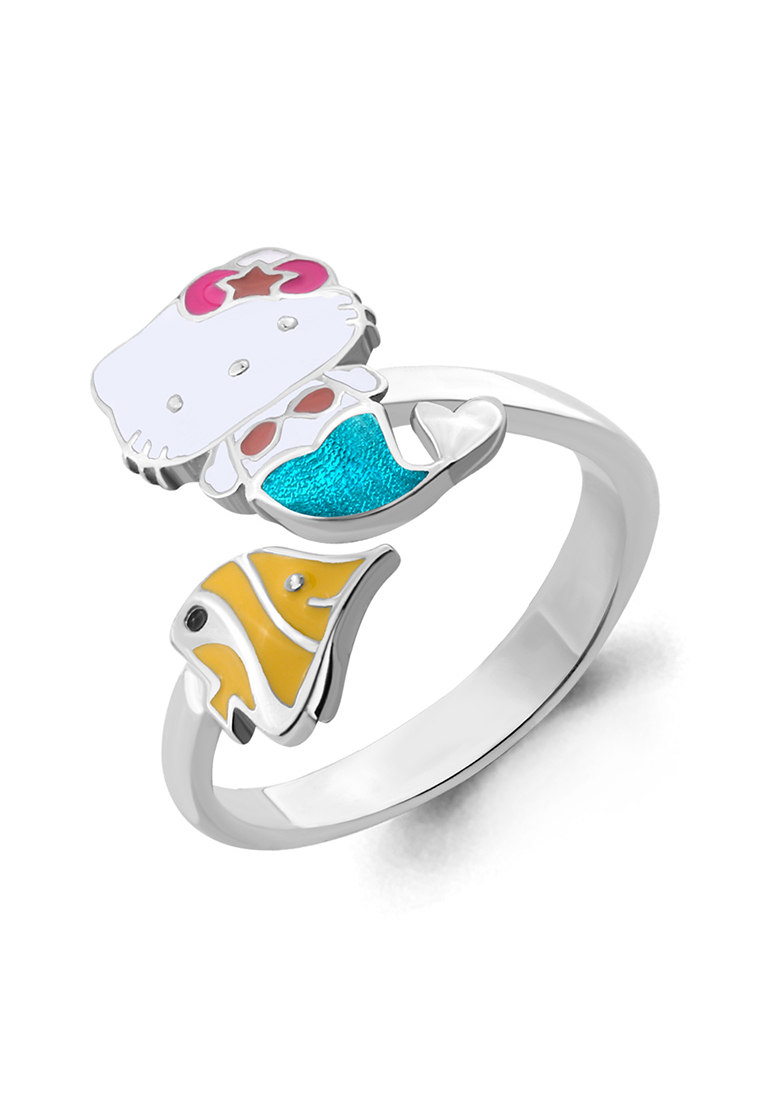 

Кольцо из серебра р. , Kari Jewelry 54635., эмаль, 54635.5