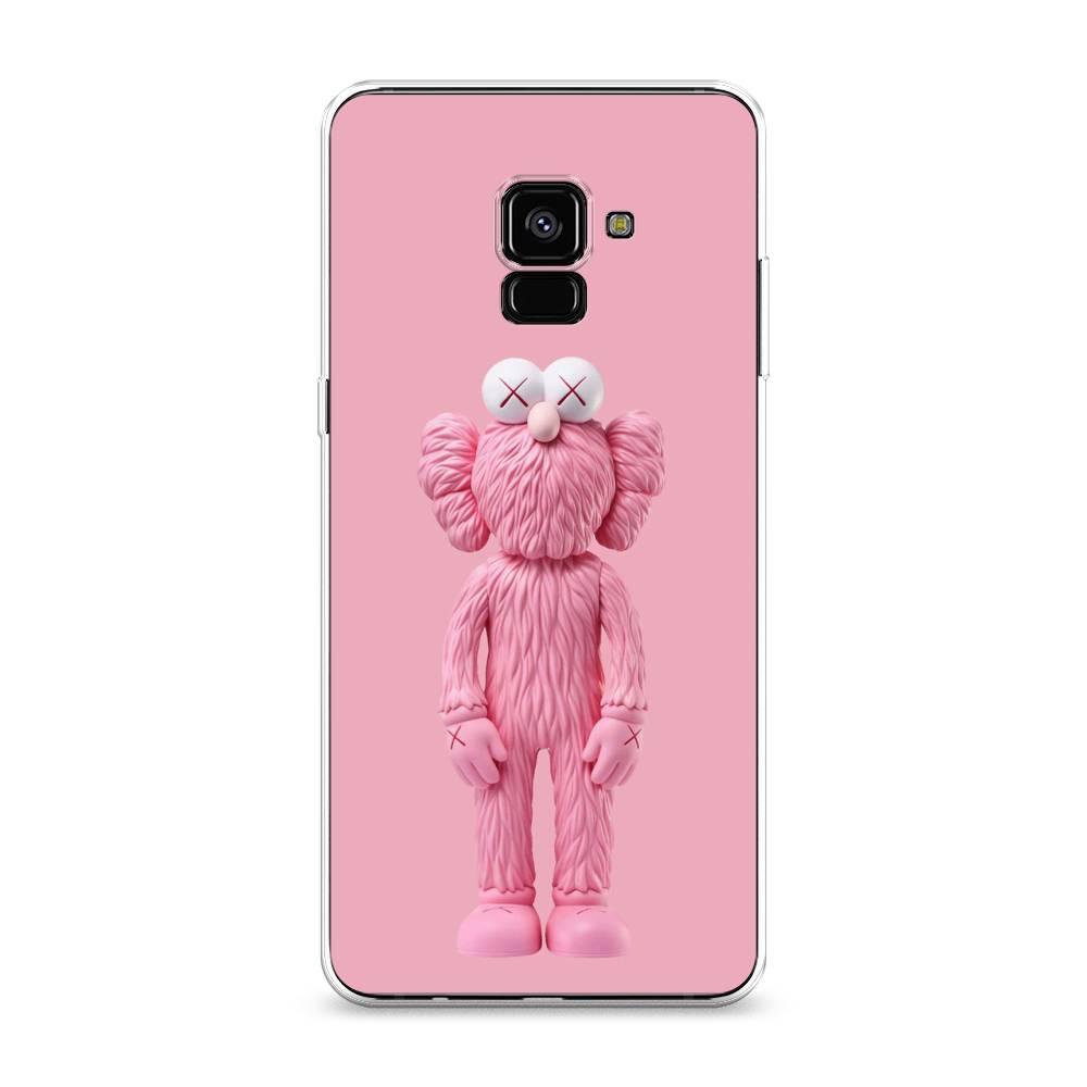 

Чехол на Samsung Galaxy A8 Plus 2018 "KAWS pink doll", 25550-4