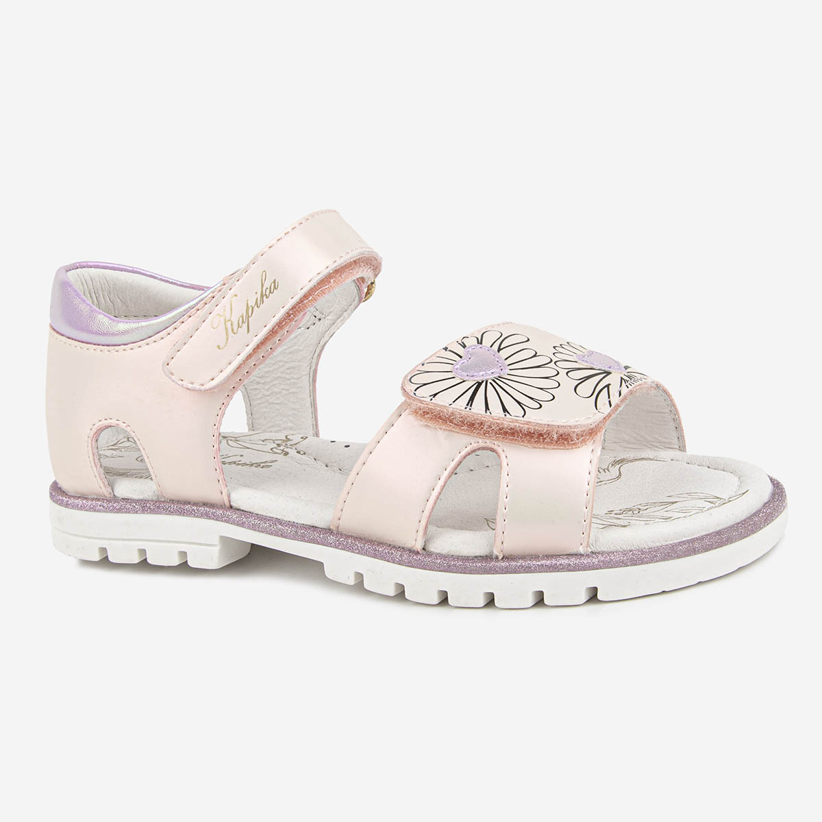 Сандалии детские Kapika 33774п-2, цвет розовый, размер 31 EU