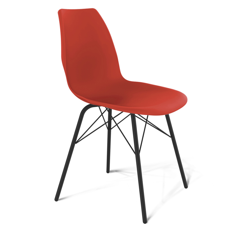 

Стул Sheffilton SHT-ST29/S64 красный ral3020/черный муар, SHT-ST29/S64