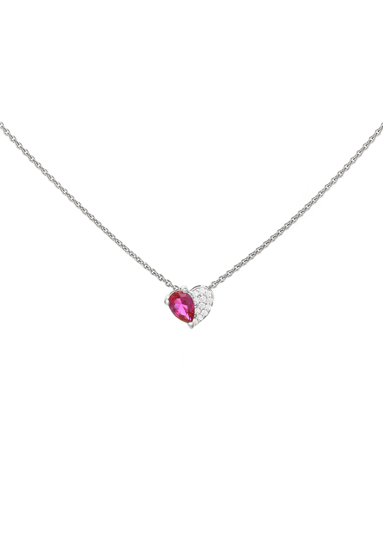 

Колье из серебра 40 см Адамант 886503040-s, фианит, 886503040-s