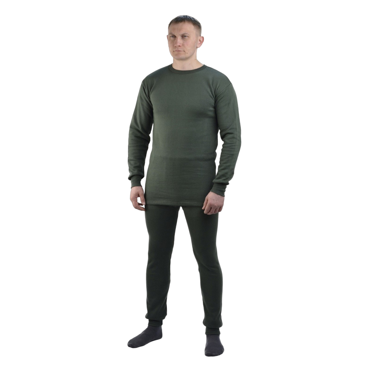 

Нательное белье с начесом, мужское, 52-54/170-176 9327173, Зеленый, 9327173
