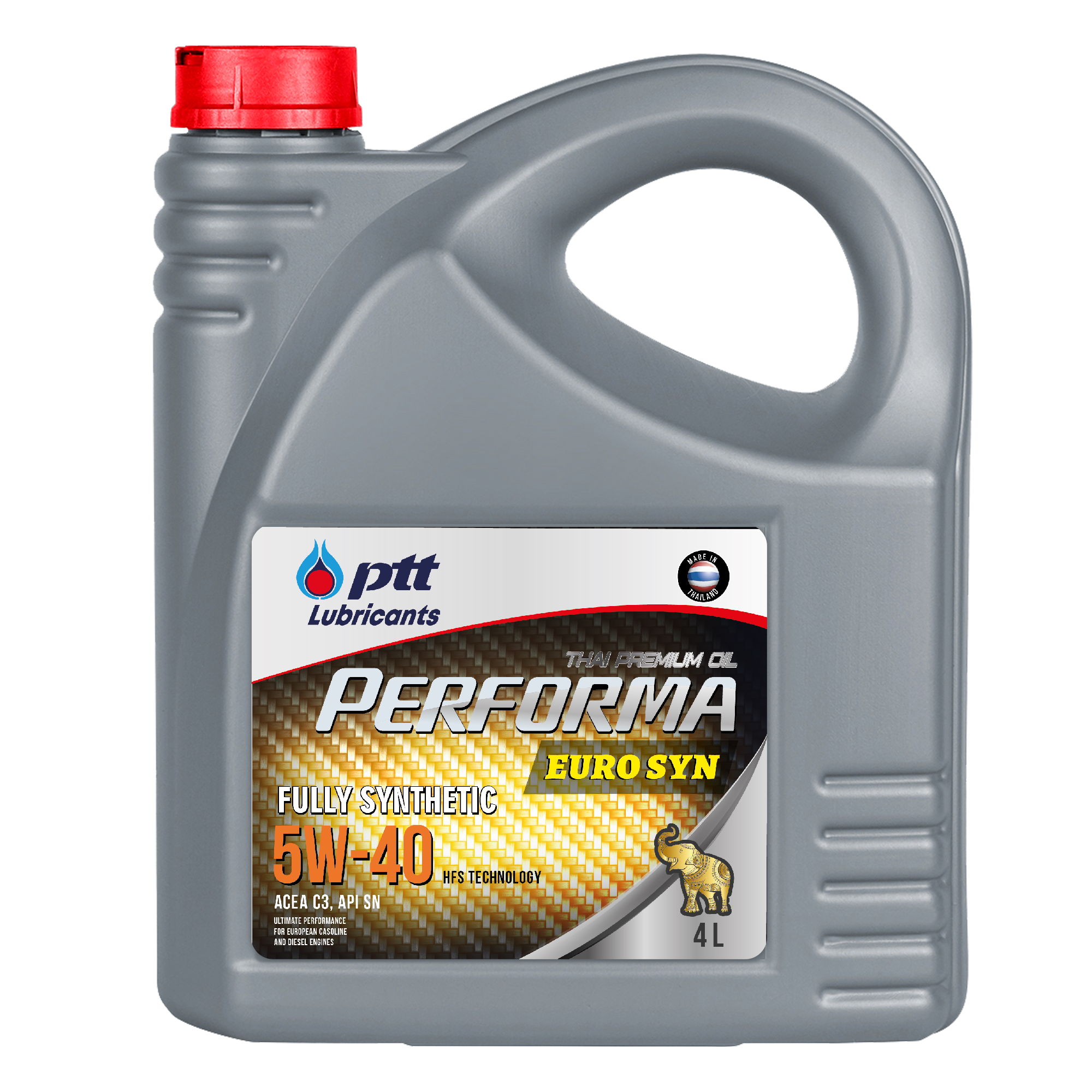 Моторное масло PTT Lubricants Performa Euro Syn 5W40