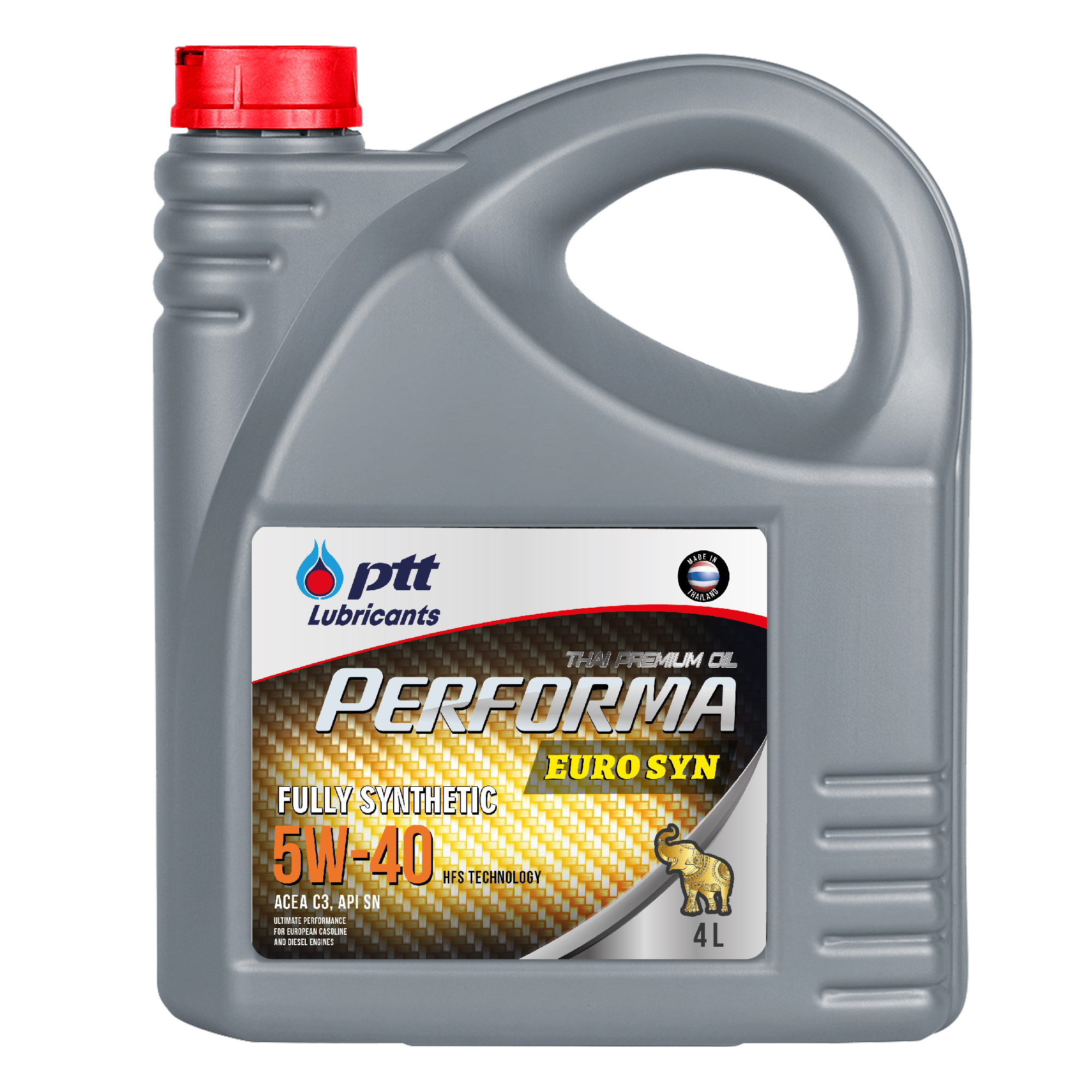 фото Моторное масло ptt lubricants performa euro syn 5w40