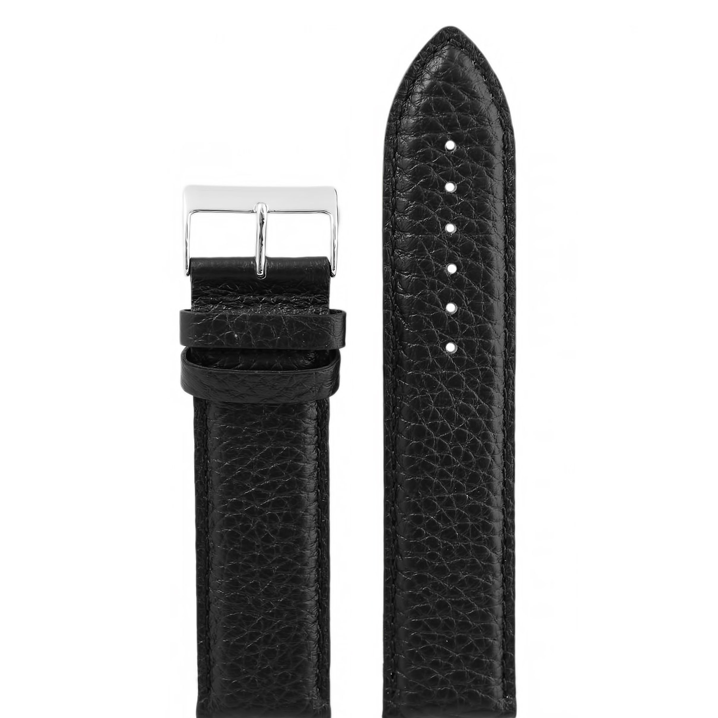 

Ремешок из двух частей мужской Mario Notti S-17 черный, S-17