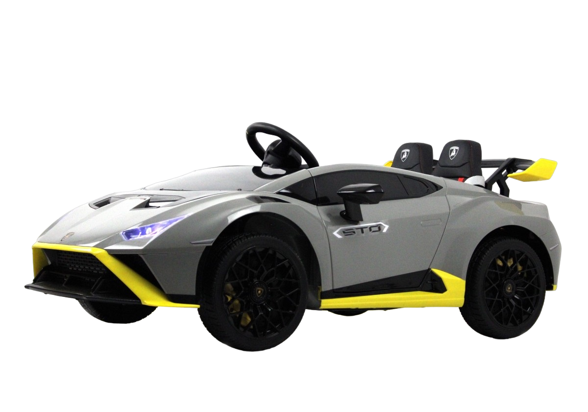 

RiverToys Детский электромобиль Lamborghini Huracan STO (E888EE) серый