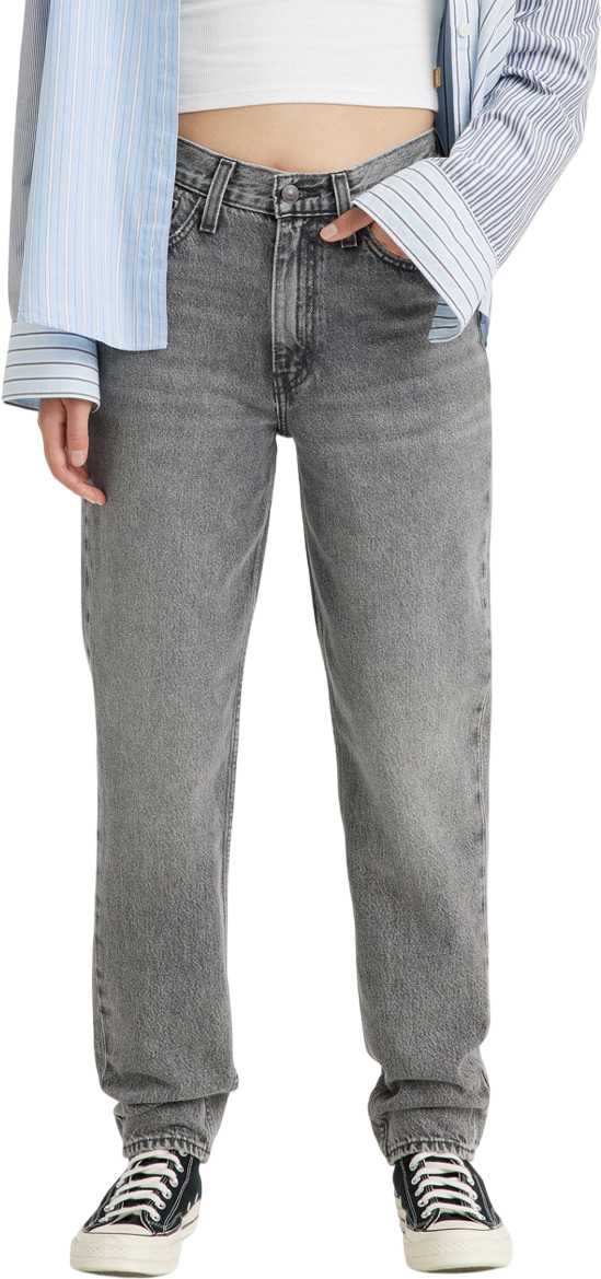 

Джинсы женские Levi's 80S серые 24/30, Серый, 80S
