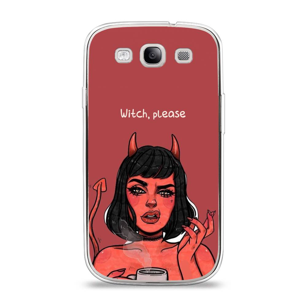 

Чехол Awog на Samsung Galaxy S3 / Самсунг S3 "Evil Girl", Красный;черный, 23750-6