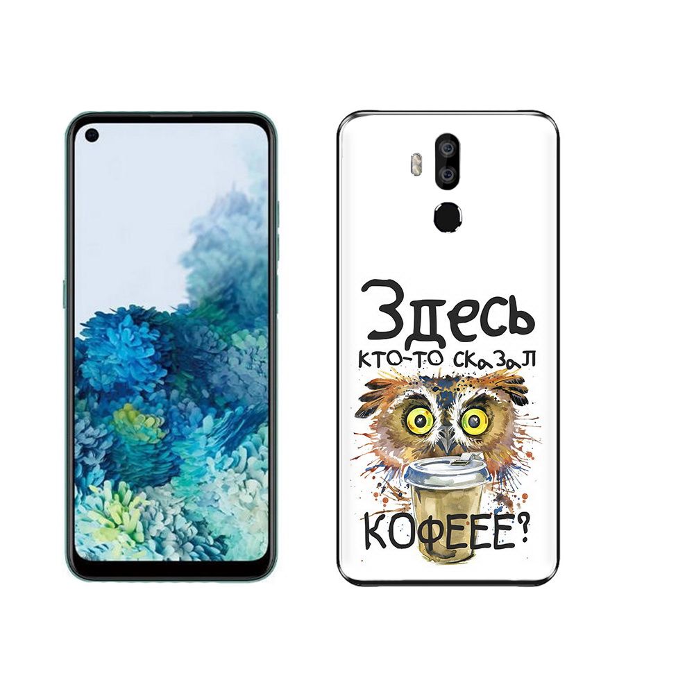 

Чехол MyPads Tocco для Oukitel K9 Любительница кофе, Прозрачный, Tocco