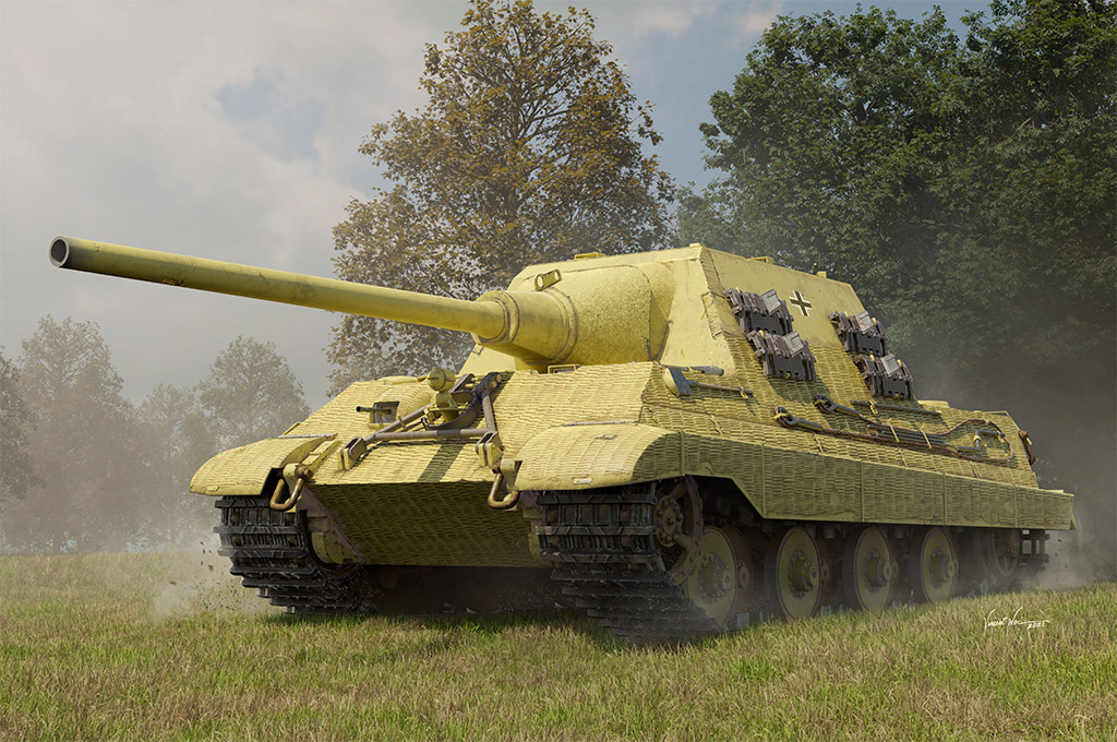 

Сборная модель HobbyBoss 1/35 Немецкая САУ Sd.Kfz.186 Jagdtiger 84564