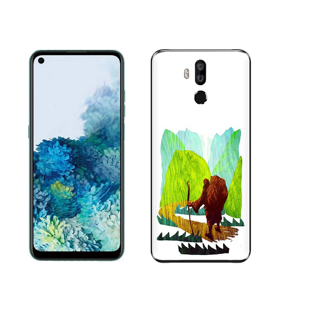 

Чехол MyPads Tocco для Oukitel K9 Лесная тропа, Прозрачный, Tocco