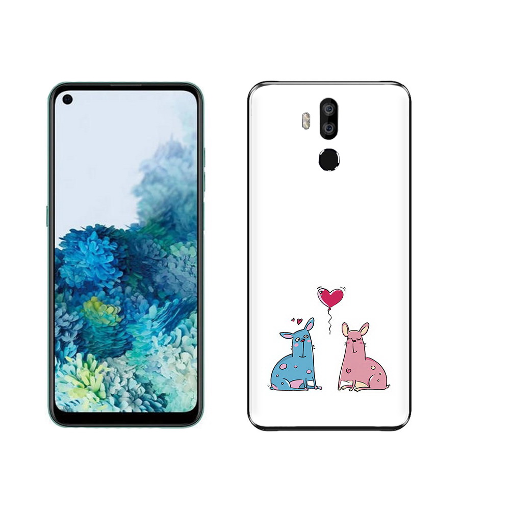 

Чехол MyPads Tocco для Oukitel K9 Лама любовь, Прозрачный, Tocco