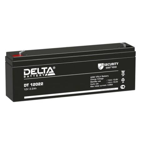 Аккумулятор Delta DT 12022 delta аккумулятор dt 12012 12в 1 2 ач