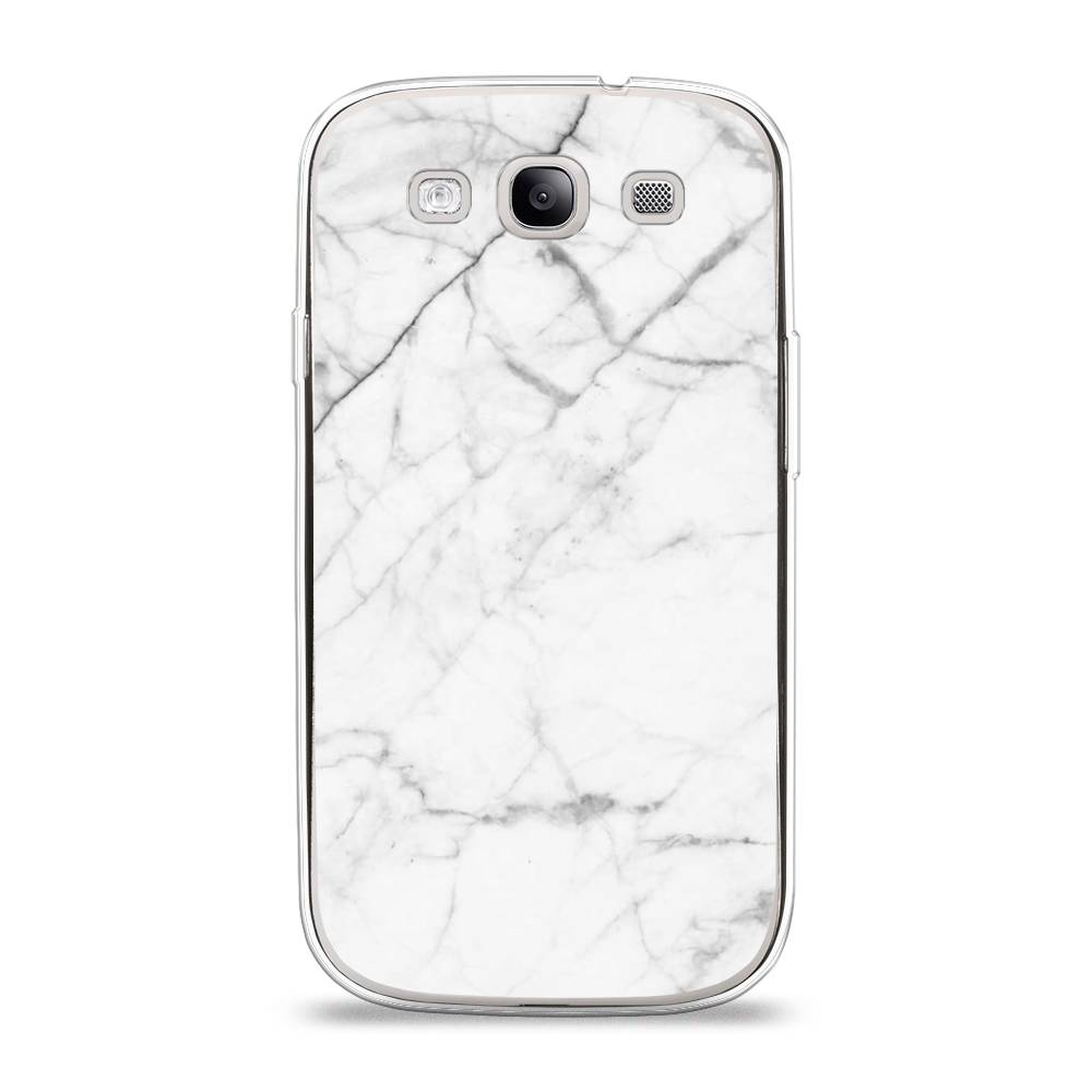 

Чехол Awog на Samsung Galaxy S3 / Самсунг S3 "Светлый мрамор", Серый, 23750-3
