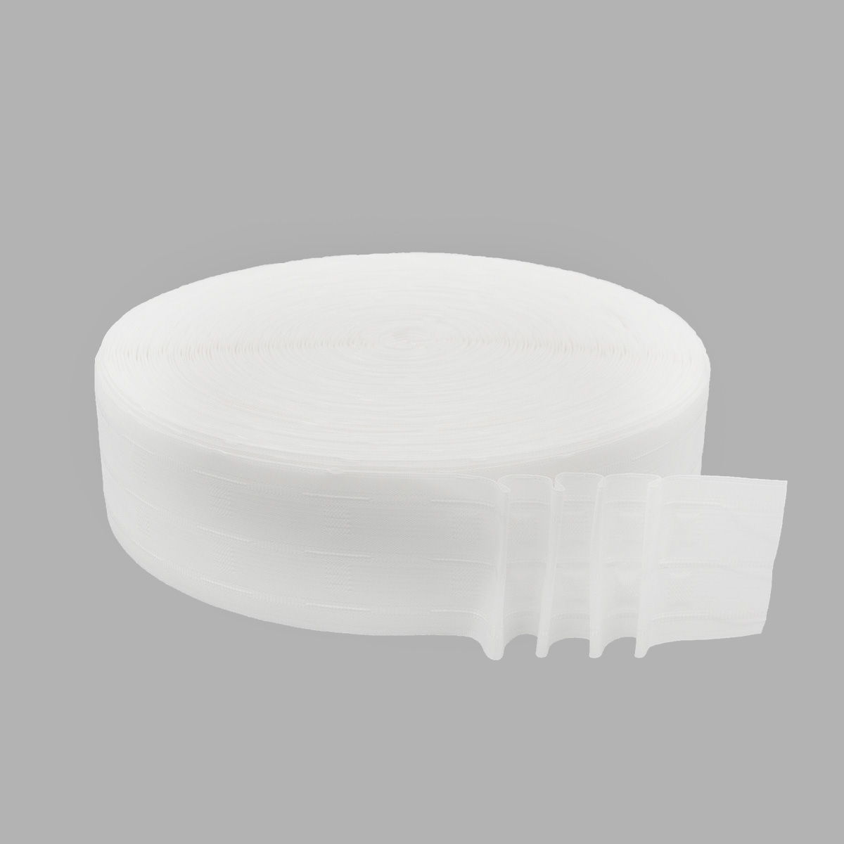 Тесьма шторная ПРОТОС, 6120-S, равномерная, 6,5 см*100 м