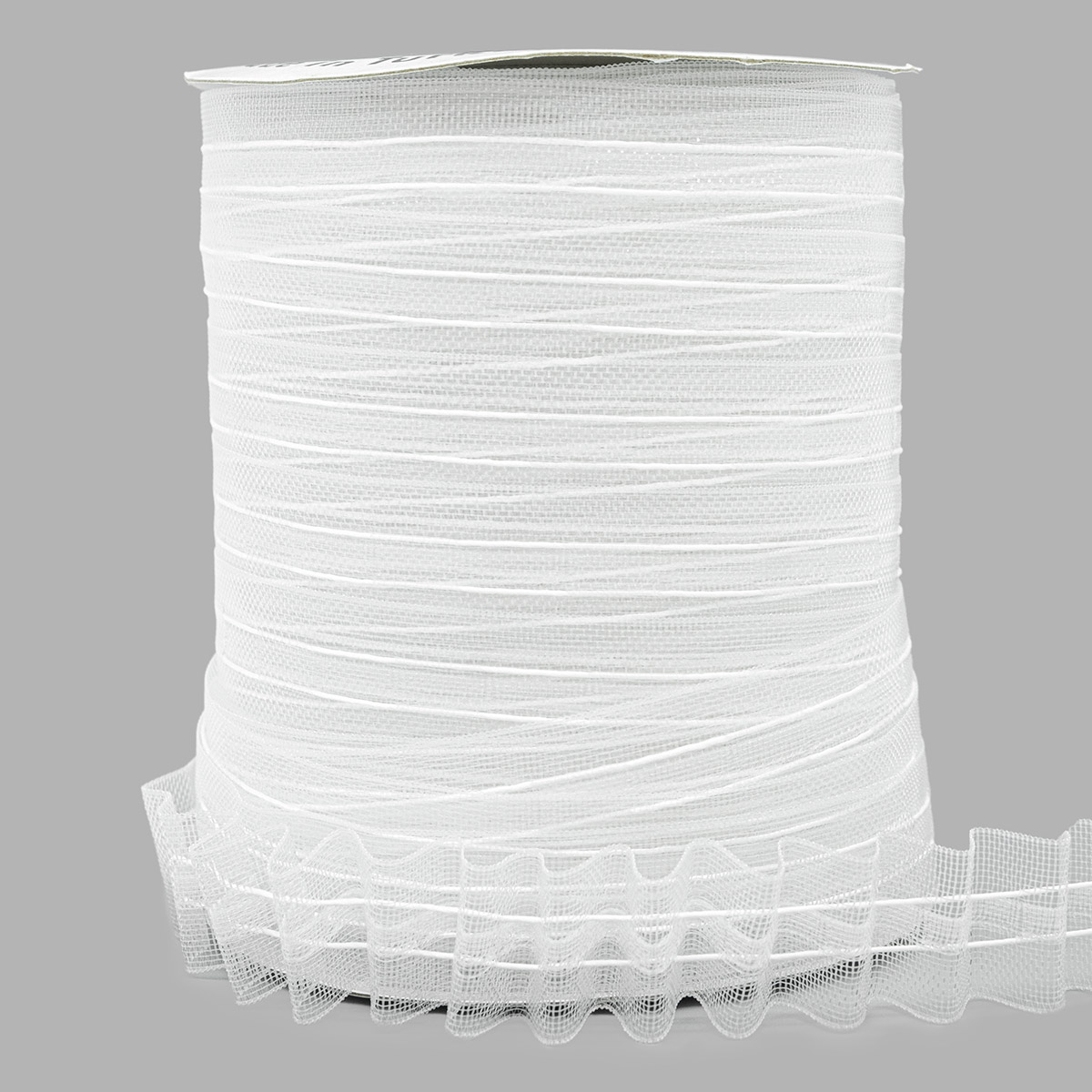 Тесьма шторная АЙРИС (С18М, 3060М), капрон, 2,5 см*100 м