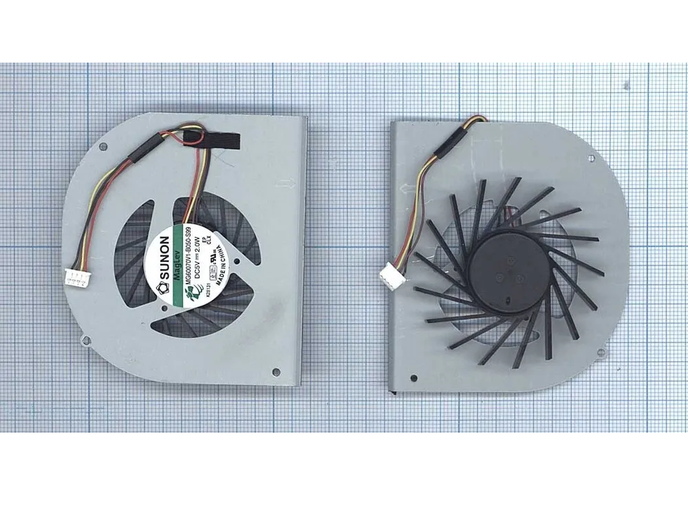 

Кулер Vbparts MG60070V1-B050-S99 K28131, MG60070V1-C000-S99 , G70N05NS2MT (4-pin)