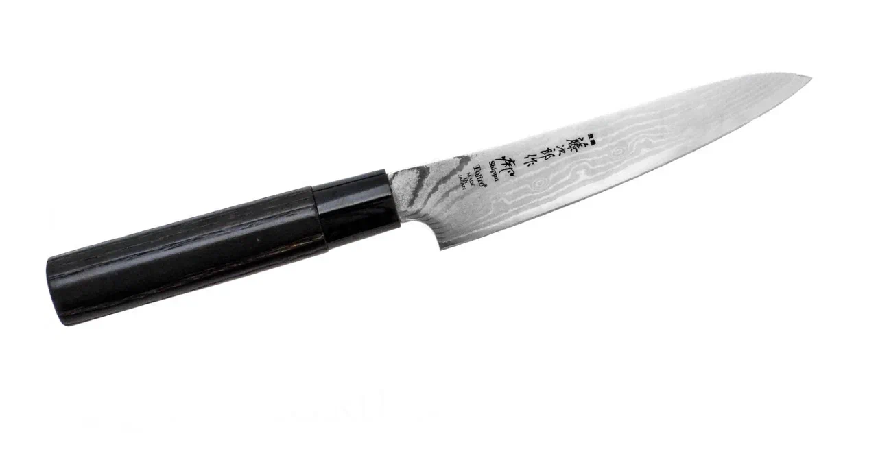 фото Кухонный нож универсальный tojiro fd-592, лезвие 13 см, сталь vg10, япония
