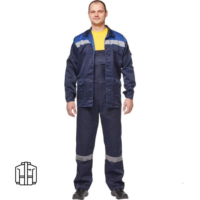 

Куртка рабочая NoBrand 785154 синий 48-50, 158-164