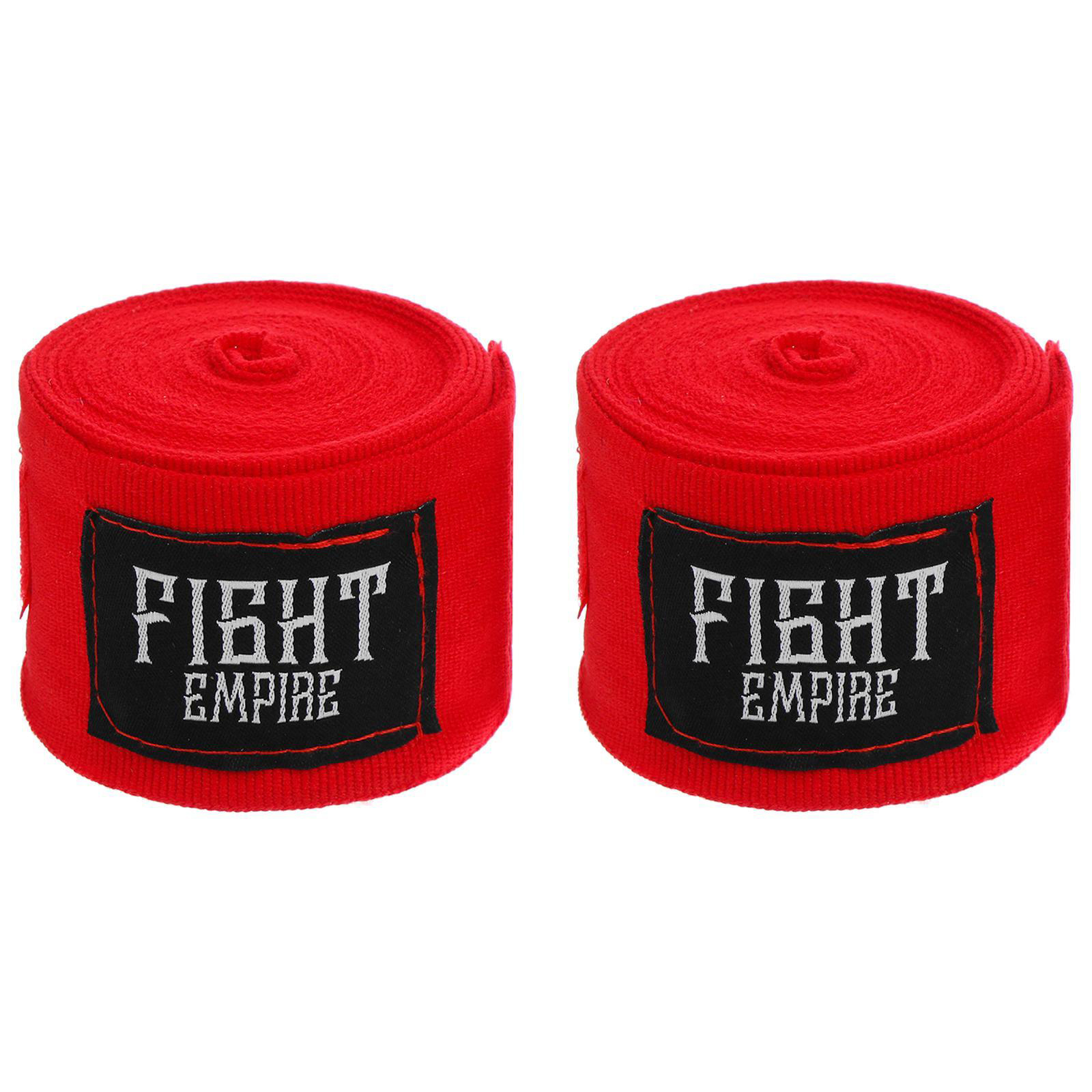 Боксерские бинты Fight Empire Elastic красный 5 м