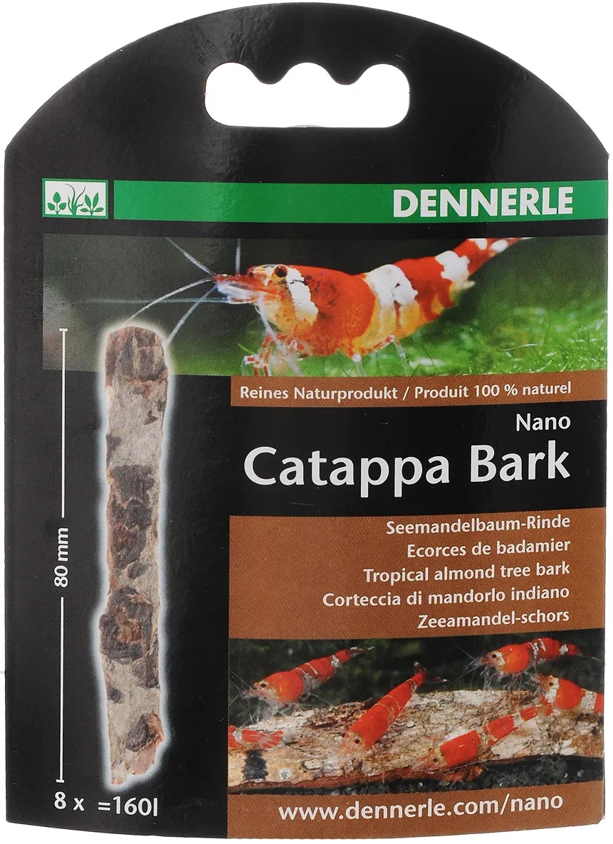 

Кора миндального дерева Dennerle Catappa Barks 8шт, Catappa Barks